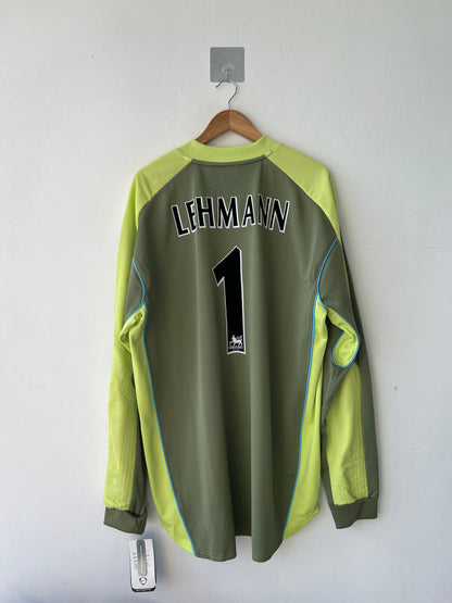 (XXL) Arsenal 2003-04 Goalkeeper Shirt Lehmann #1 (NEW)