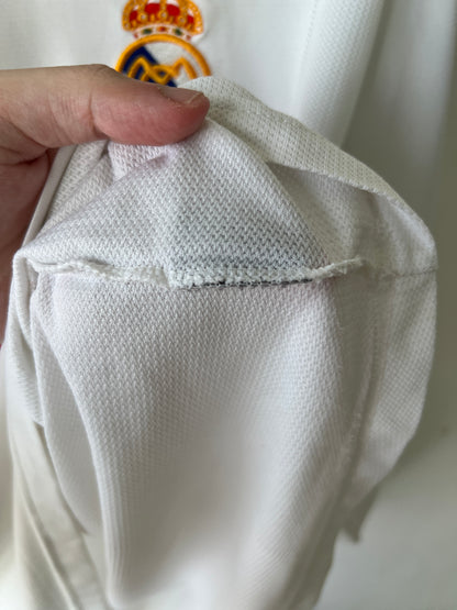 (L) Real Madrid 2002-03 Home Long Sleeve Shirt Zidane #5