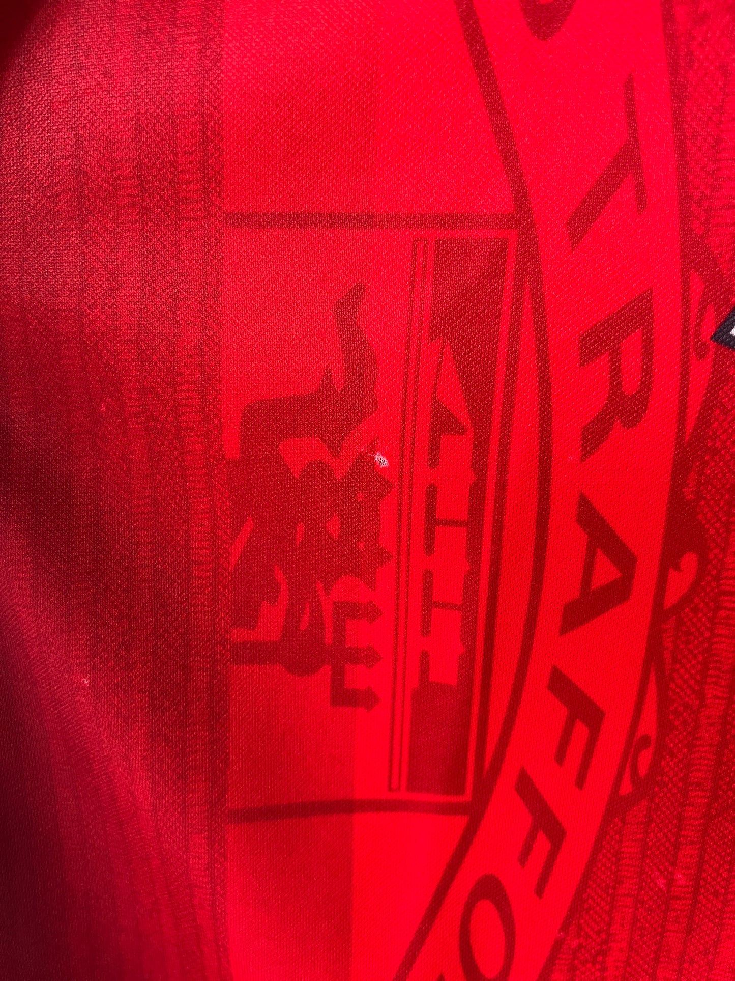 (L) Manchester United 1996-98 Home Long Sleeve Shirt
