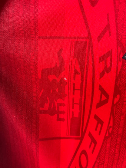 (L) Manchester United 1996-98 Home Long Sleeve Shirt