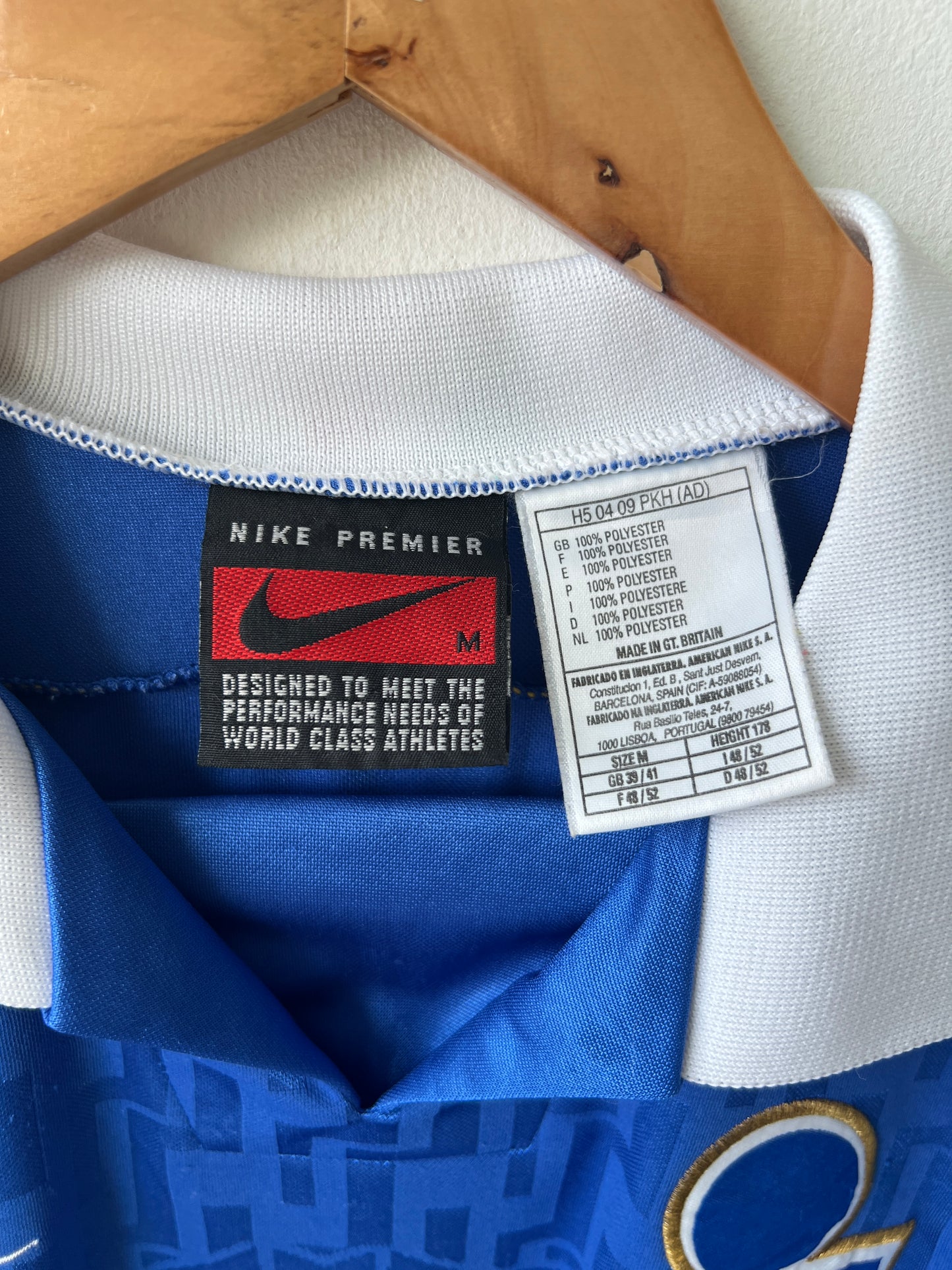 (M) Italy 1995-96 Home Shirt Maldini #3