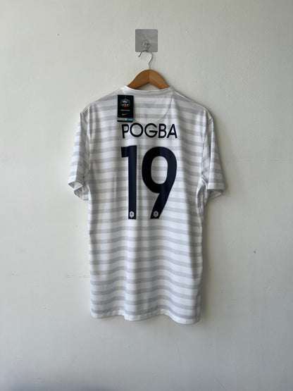 (L) France 2014-15 Away Shirt Pogba #19 (NEW)