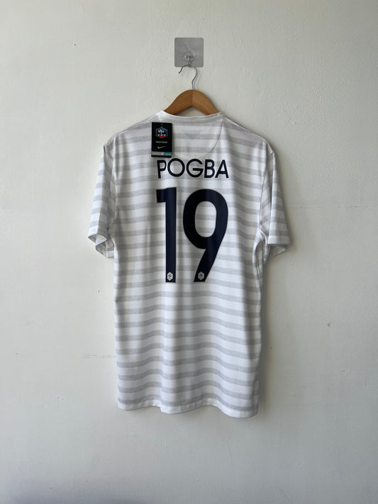 (L) France 2014-15 Away Shirt Pogba #19 (NEW)