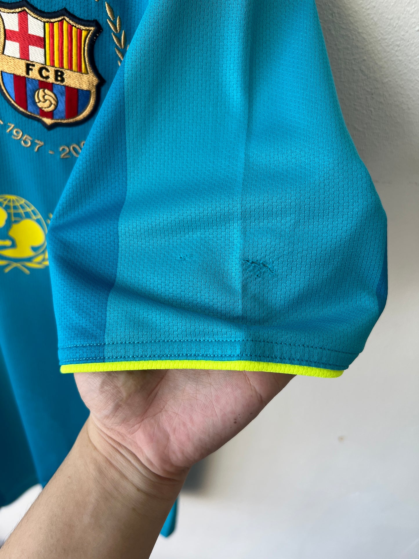 (M) Barcelona 2007-09 Away Shirt Messi #19