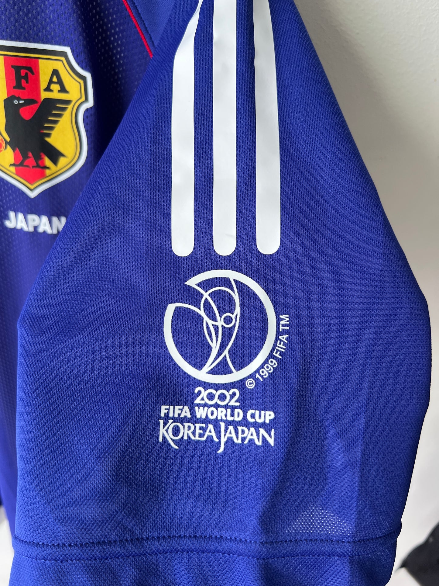 (L) Japan 2002-04 Home Player Version Shirt Nakamura #10