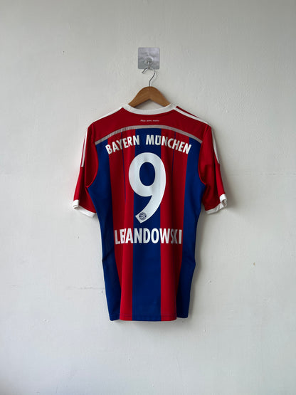 (M) Bayern Munich 2014-15 Home Shirt Lewandowski #9