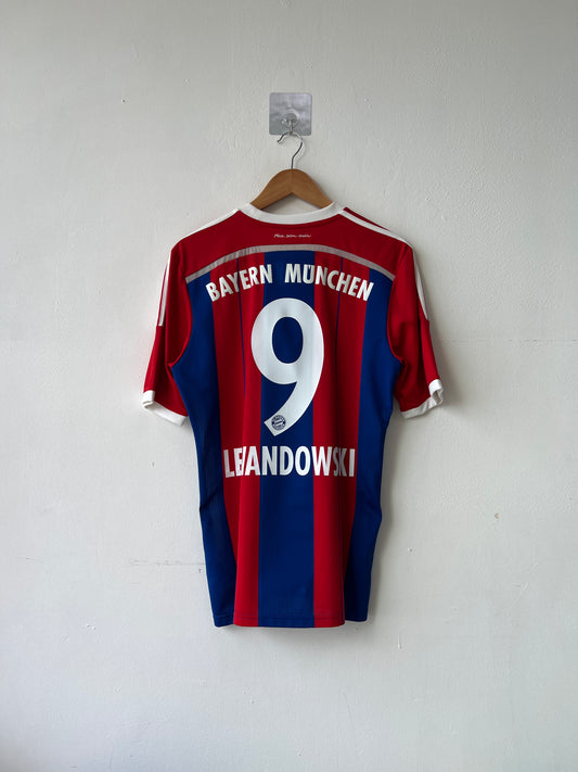 (M) Bayern Munich 2014-15 Home Shirt Lewandowski #9