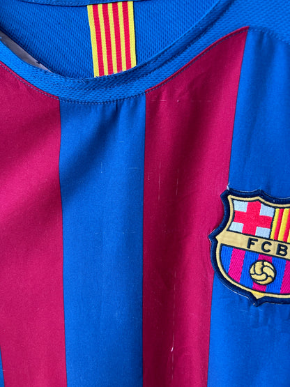 (M) Barcelona 2005-06 Home Shirt Messi #30