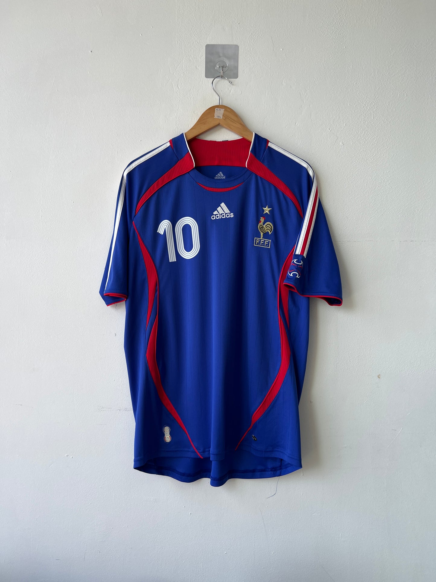 (L) France 2006-07 Home Shirt Zidane #10