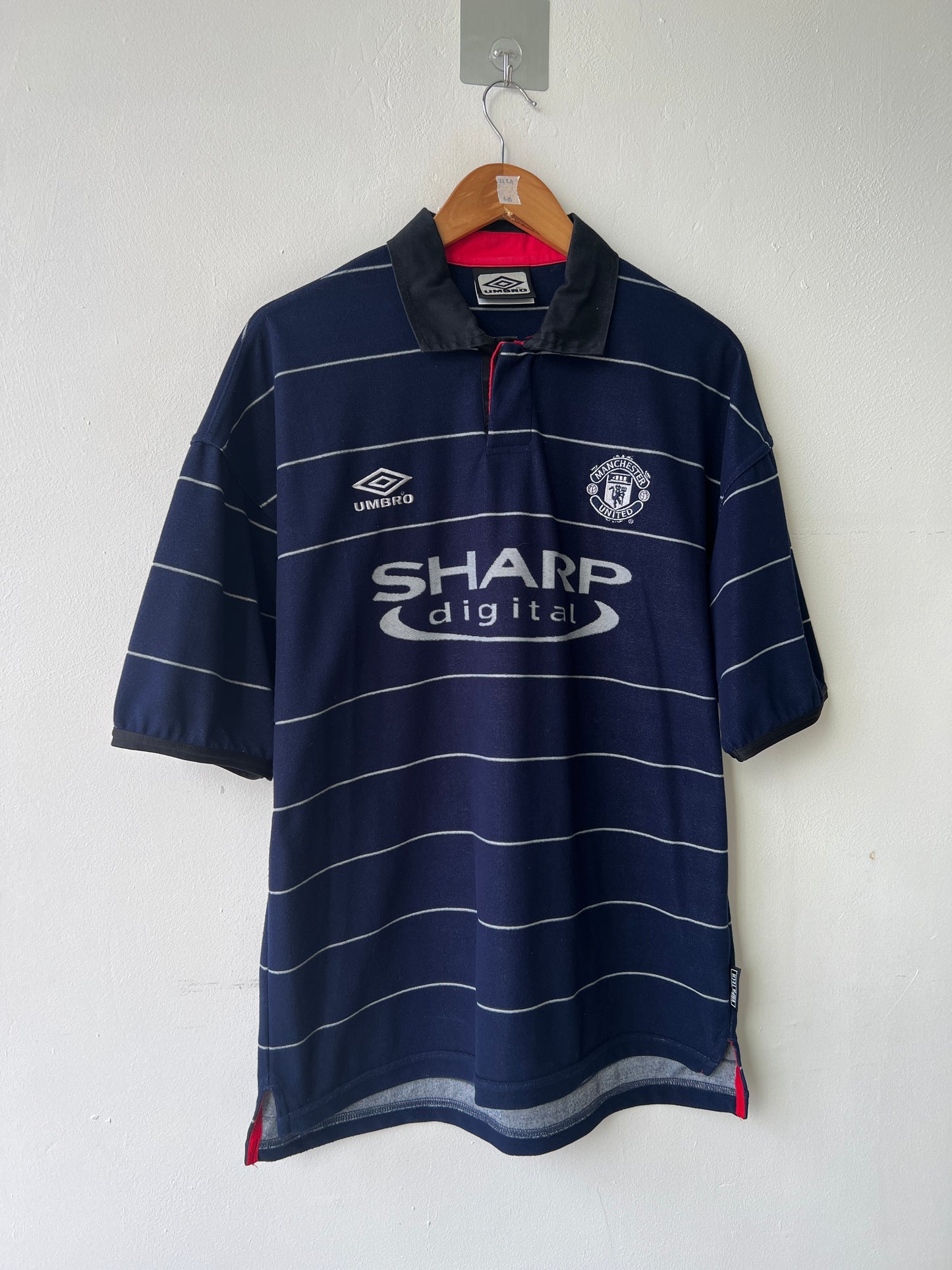 (L) Manchester United 1999-00 Away Shirt Stam #6