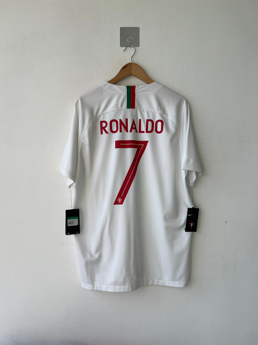 (XL) Portugal 2018-19 Away Shirt Ronaldo #7 (NEW)
