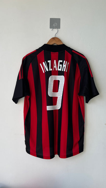 AC Milan 2002-03 Home Shirt Inzaghi #9 (L)