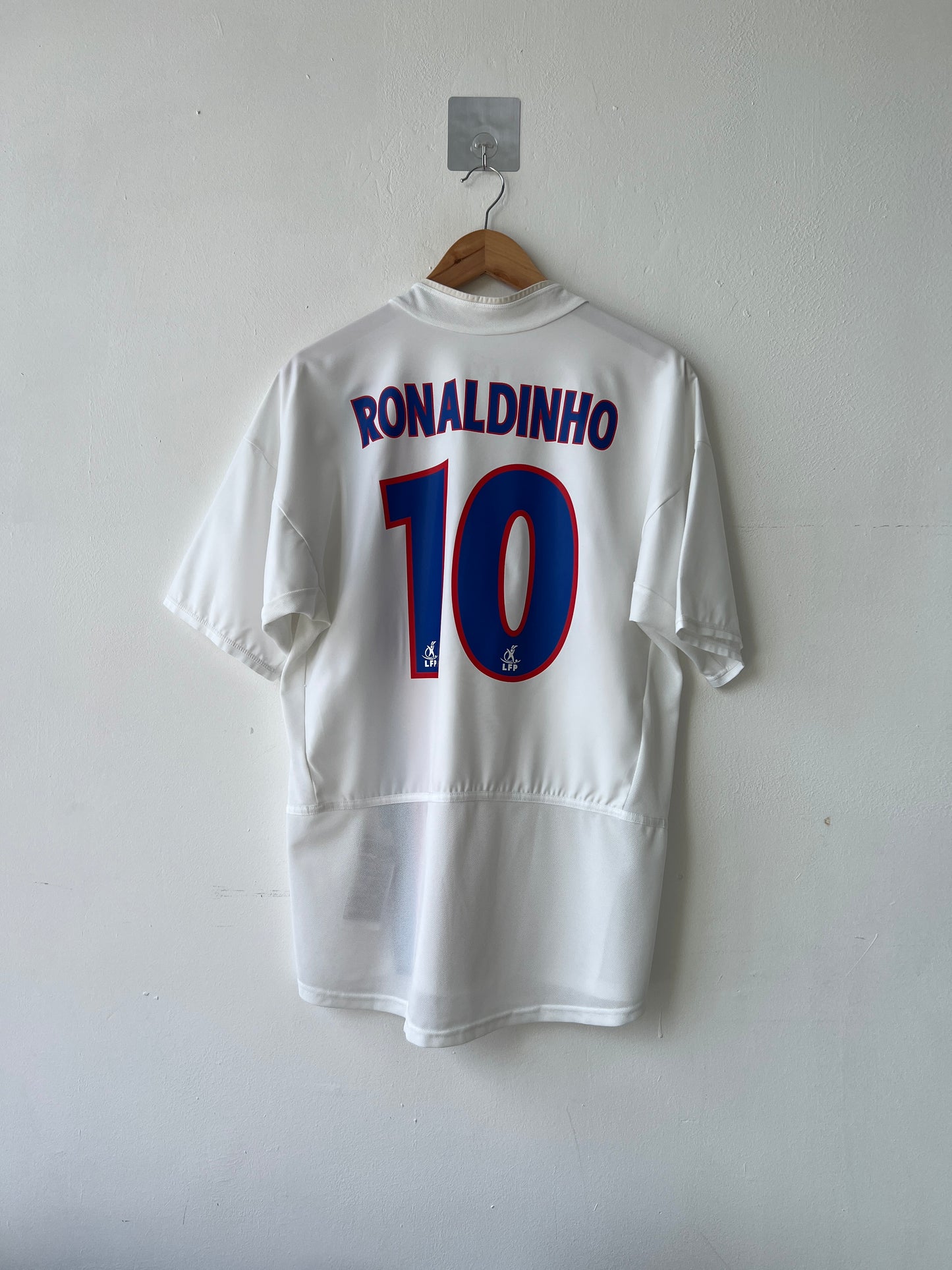 (M) PSG 2002-03 Away Shirt Ronaldinho #10