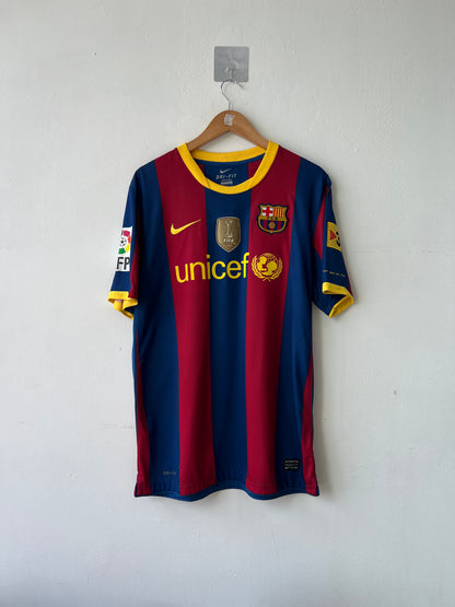 (L) Barcelona 2010-11 Home Shirt Messi #10