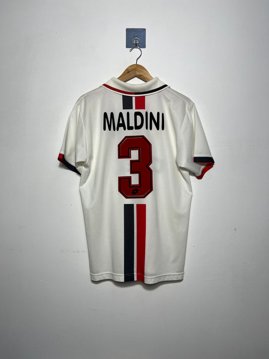 (M) AC Milan 1995-96 Away Shirt Maldini #3