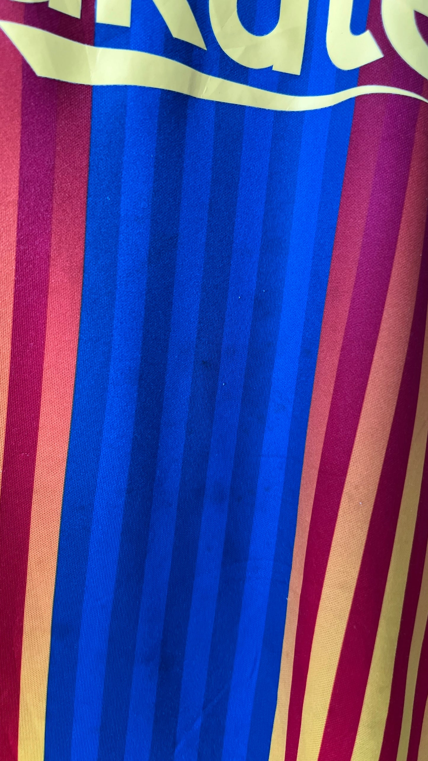Barcelona 2020-21 Clasico Messi #10 (L fits M)