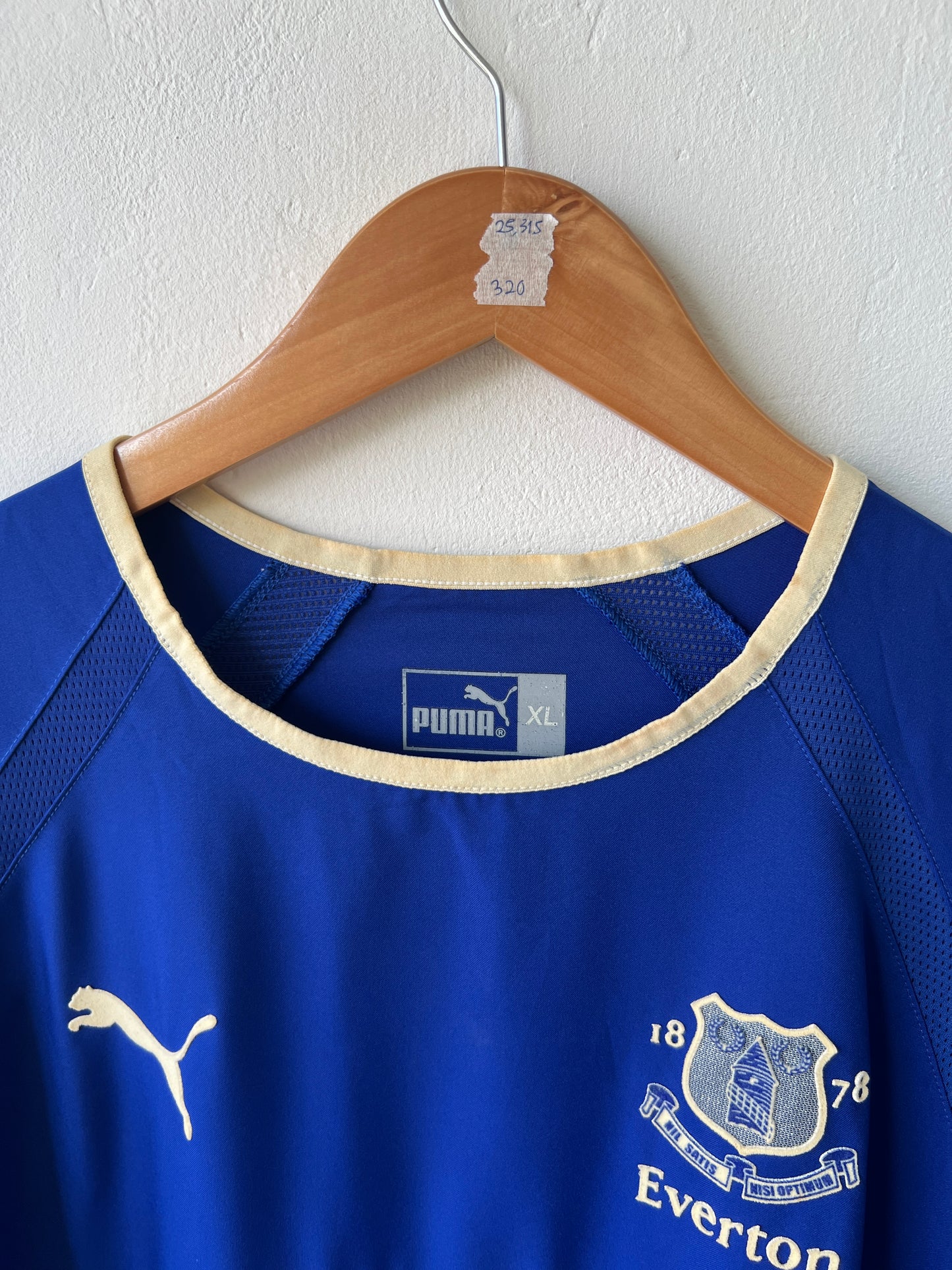 (XL) Everton 2003-04 Home Shirt Rooney #18