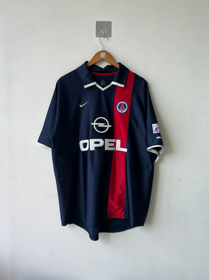 (XL) PSG 2001-02 Home Shirt Ronaldinho #21