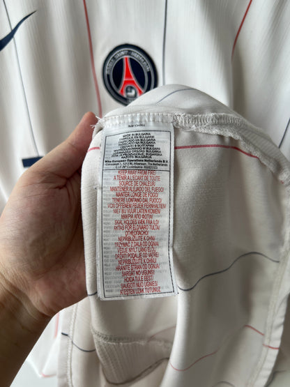 (XL) PSG 2005-06 Away Long Sleeve Player Version Shirt Pauleta #9