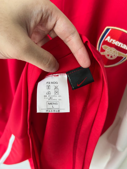 (L) Arsenal 2002-04 Home Long Sleeve Shirt Henry #14
