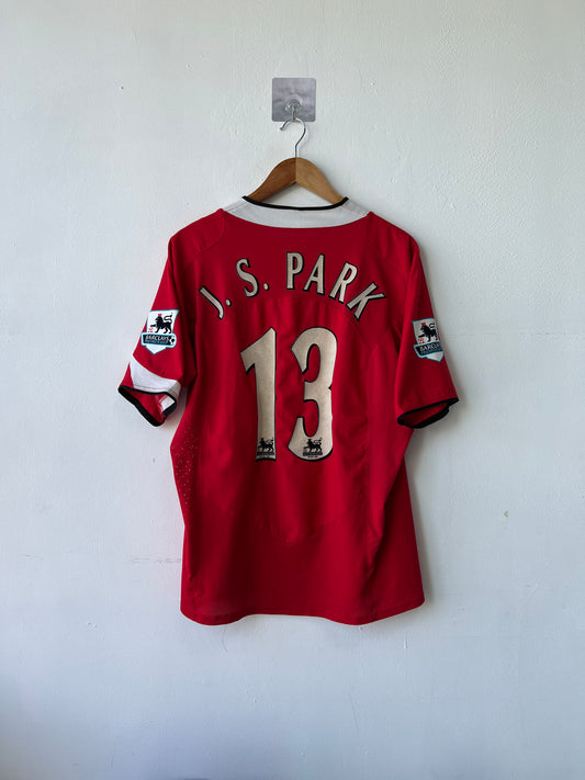 (L) Manchester United 2004-06 Home Shirt J. S. Park #13