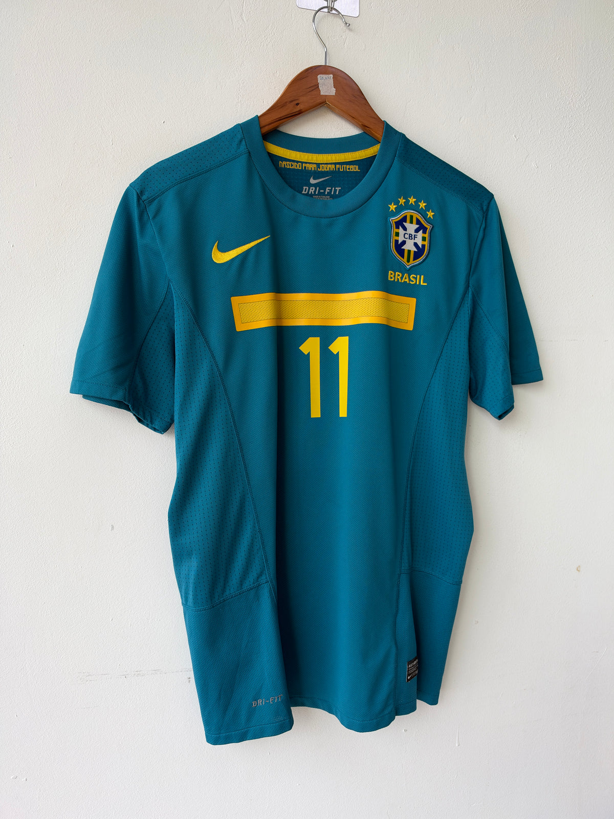 (M) Brazil 2011-12 Away Shirt Neymar Jr. #11