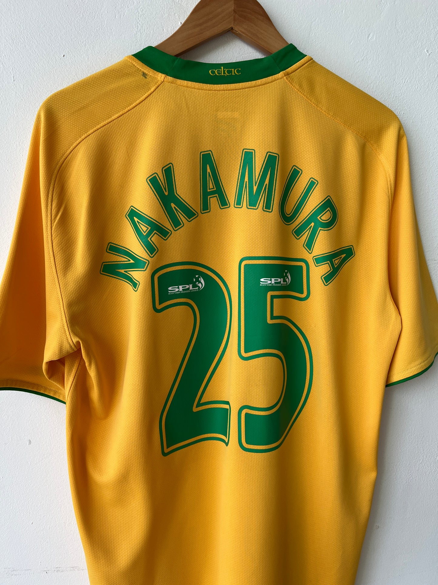 (L) Celtic 2008-09 Away Shirt Nakamura #25