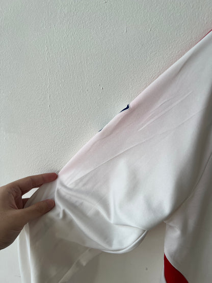 (M fits L) Liverpool 2007-08 Away Long Sleeve Shirt Alonso #14