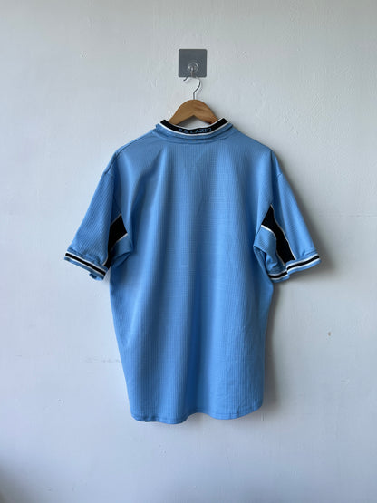 (XL fits L) Lazio 1998-99 Home Shirt (European Sponsor)