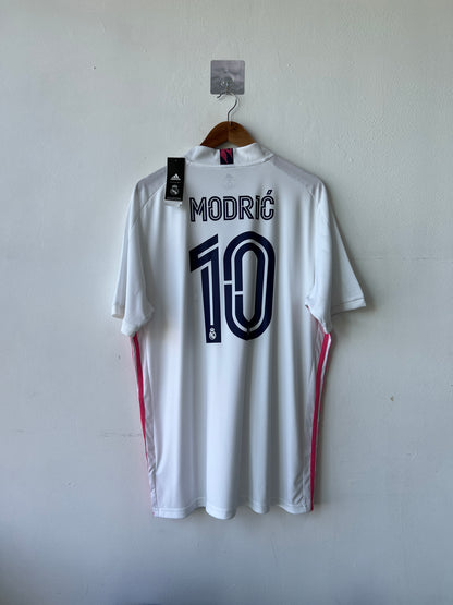 (XL) Real Madrid 2020-21 Home Shirt Modric #10 (NEW)