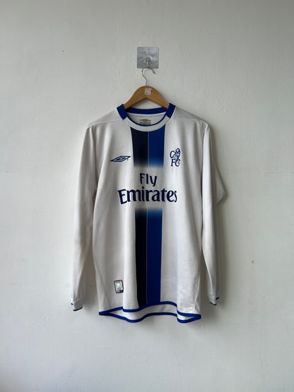 (M) Chelsea 2003-05 Away Long Sleeve Shirt Drogba #15