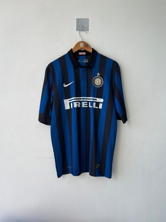 (M) Inter Milan 2011-12 Home Shirt Nagatomo #55