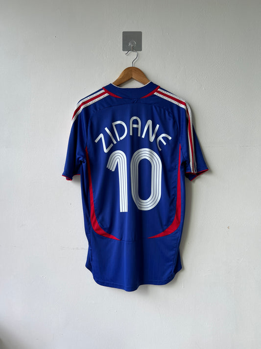 (L) France 2006-07 Home Shirt Zidane #10