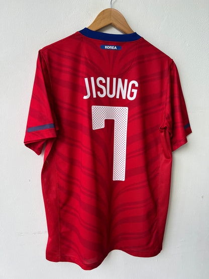 (M) South Korea 2010-12 Home Shirt Ji-sung #7