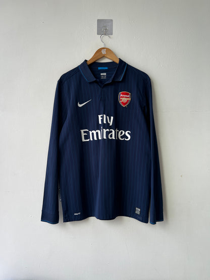 (L) Arsenal 2009-10 Away Long Sleeve Shirt Fabregas #4