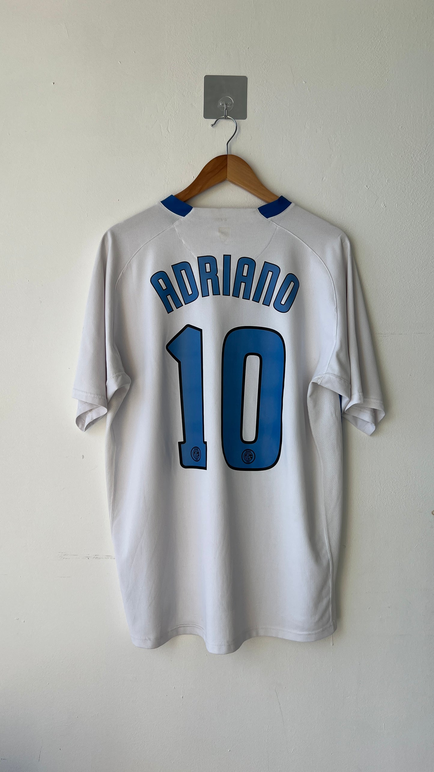 Inter Milan 2006-07 Away Shirt Adriano #10 (XL)