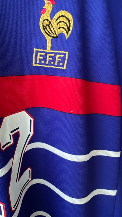 France 1998-00 Home Shirt Henry #12 (L)