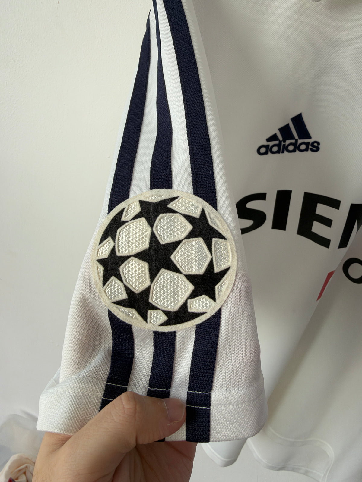 (M) Real Madrid 2002-03 CL Home Shirt Zidane #5