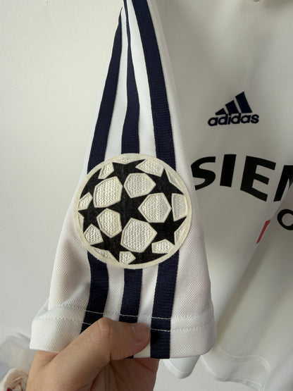 (M) Real Madrid 2002-03 CL Home Shirt Zidane #5