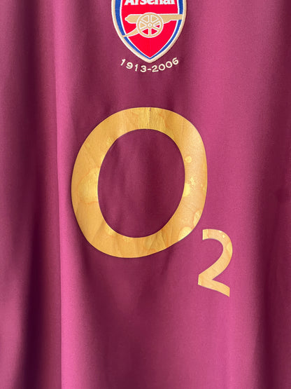 (L) Arsenal 2005-06 Home Highbury Shirt (NEW)