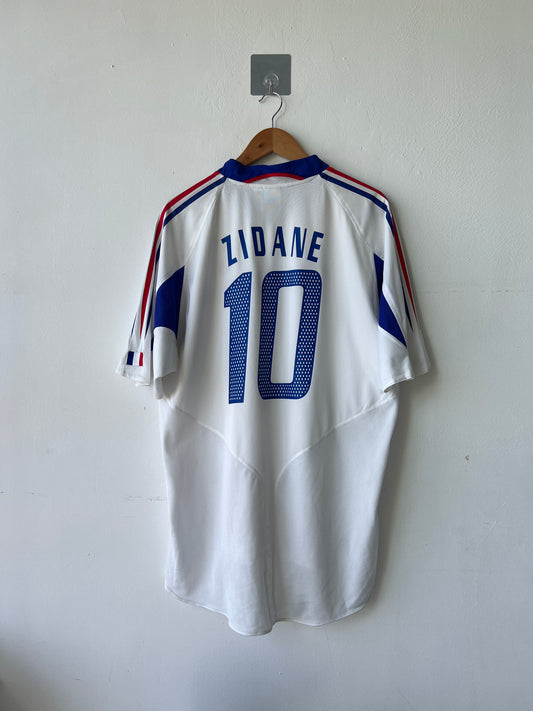 (XL) France 2004-06 Away Shirt Zidane #10
