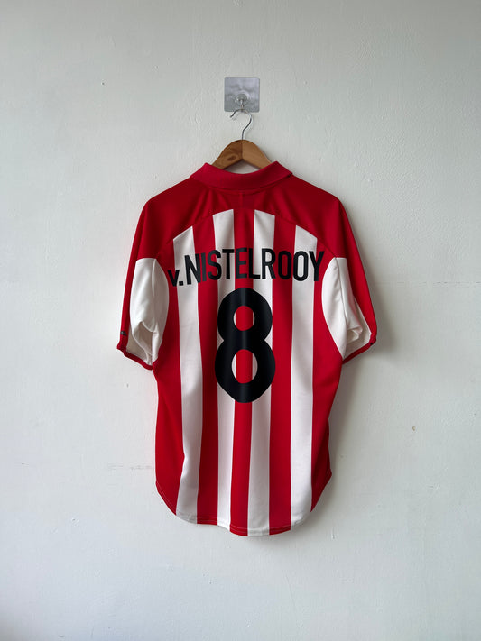 (M) PSV 2000-02 Home Shirt v. Nistelrooy #8