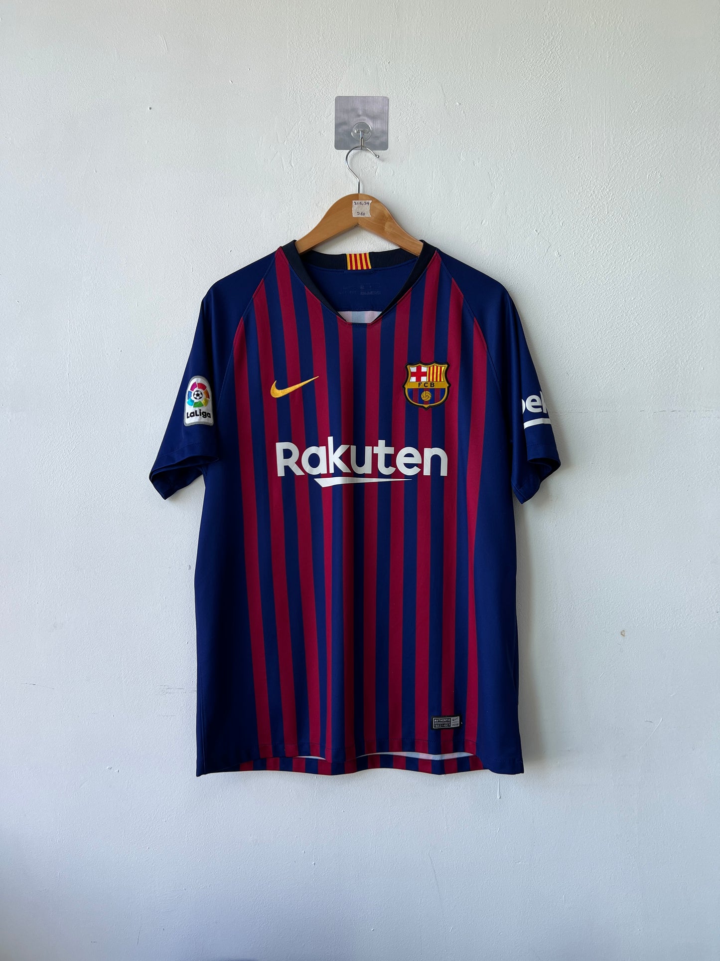 (L) Barcelona 2018-19 Home Shirt Messi #10