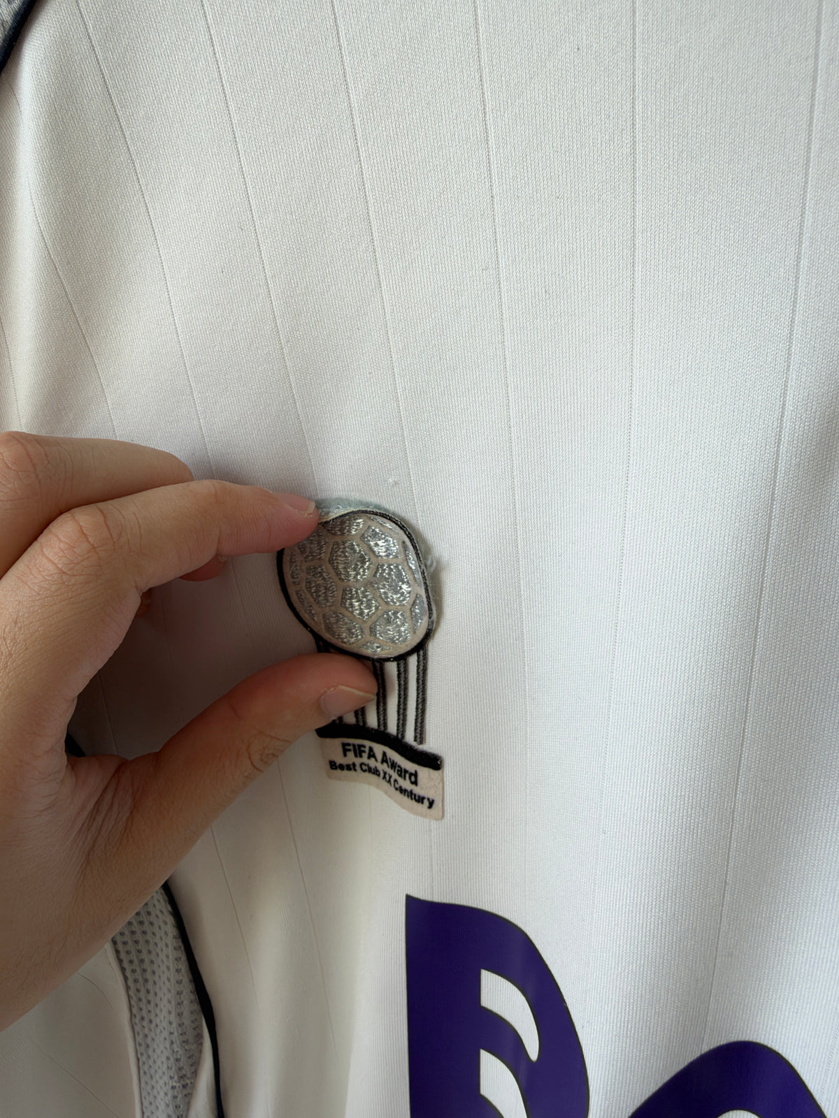 (L) Real Madrid 2006-07 Home Long Sleeve Shirt Raul #7