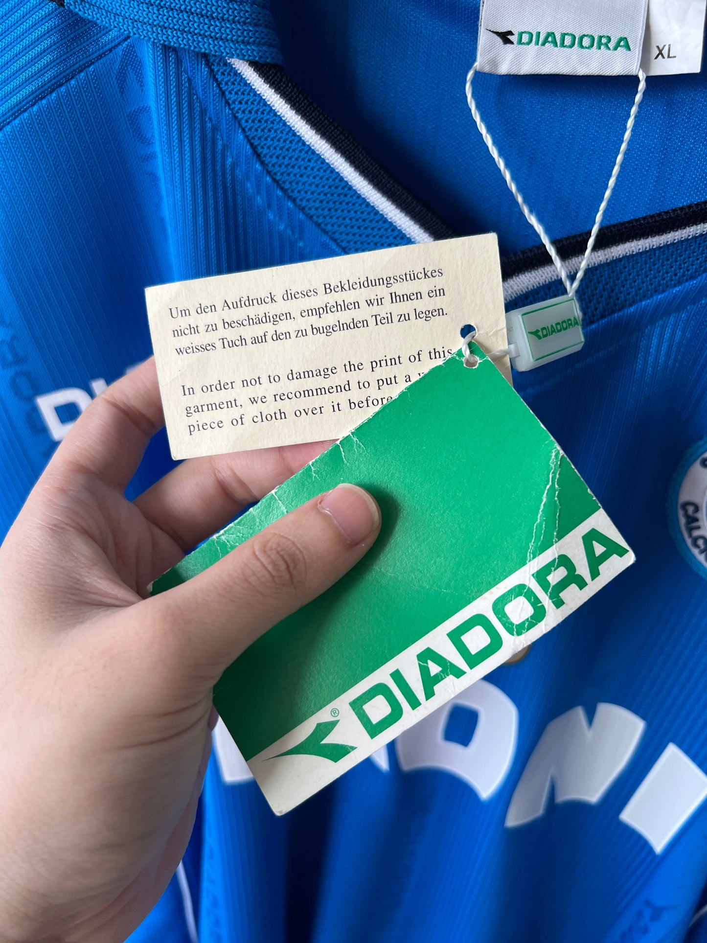 (XL) Napoli 2000-01 Home Shirt (NEW)