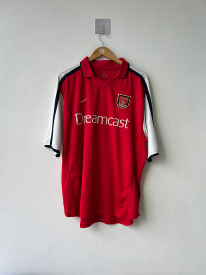 (XXL fits XL) Arsenal 2000-02 Home Shirt Henry #14