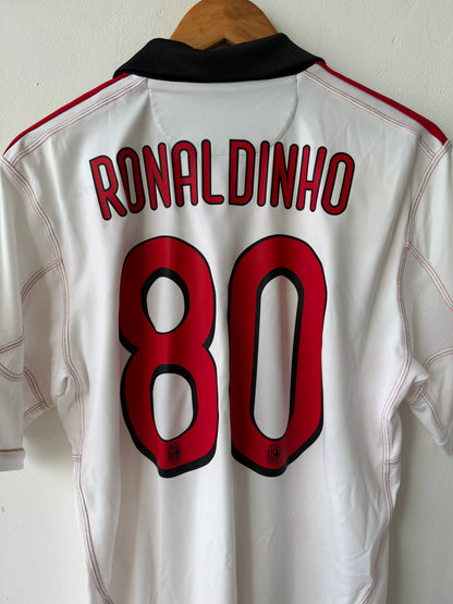 (M) AC Milan 2010-11 Away Shirt Ronaldinho #80