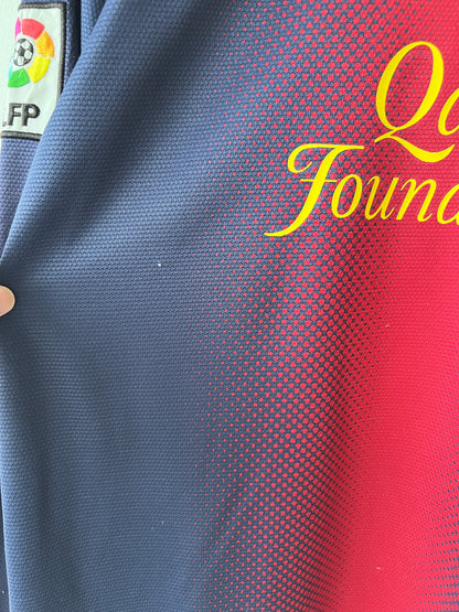 (M) Barcelona 2012-13 Home Long Sleeve Shirt Messi #10