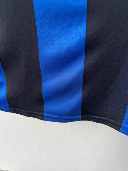 (M fits L) Inter Milan 1999-00 Home Shirt Ronaldo #9