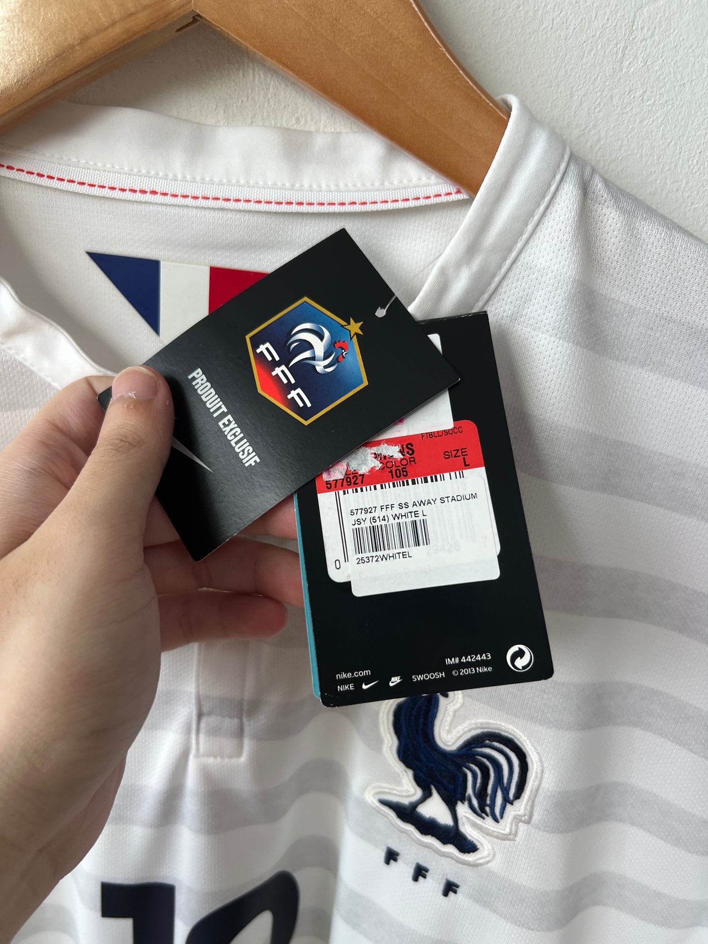 (L) France 2014-15 Away Shirt Pogba #19 (NEW)